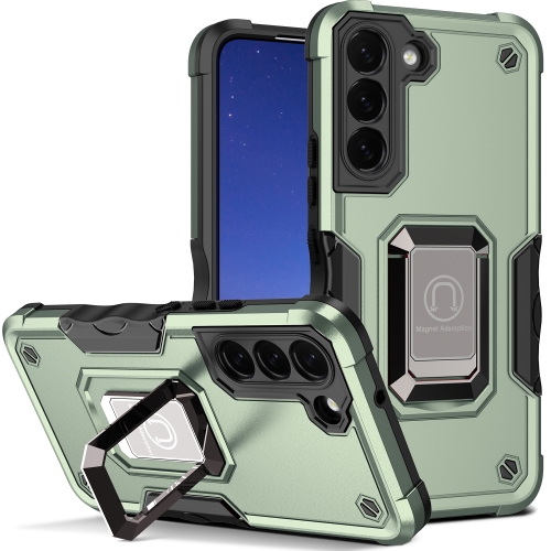 For Samsung Galaxy S23+ 5G Ring Holder Non-slip Shockproof Armor Phone Case(Green)
For Samsung Galaxy S23+ 5G Ring Holder Non-slip Shockproof Armor Phone Case(Green)