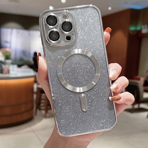 For iPhone 14 Plus Electroplating Magsafe Gradient Glitter Powder Phone Case(Silver)
For iPhone 14 Plus Electroplating Magsafe Gradient Glitter Powder Phone Case(Silver)