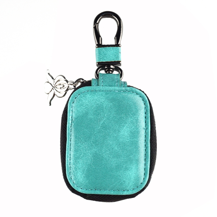 For Apple AirPods Universal Bluetooth Earphone Leather Storage Bag(Cyan)
For Apple AirPods Universal Bluetooth Earphone Leather Storage Bag(Cyan)