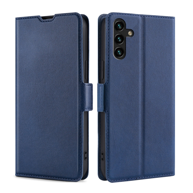 For Samsung Galaxy A04s Ultra-thin Voltage Side Buckle Horizontal Flip Leather Phone Case(Blue) 
For Samsung Galaxy A04s Ultra-thin Voltage Side Buckle Horizontal Flip Leather Phone Case(Blue)