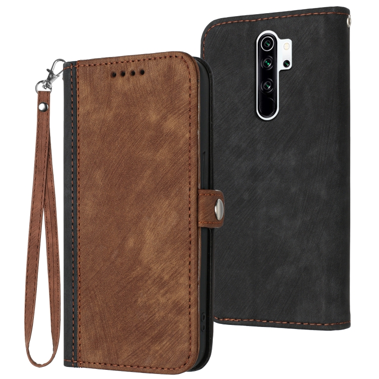 For Xiaomi Redmi Note 8 Pro Side Buckle Double Fold Hand Strap Leather Phone Case(Brown)
For Xiaomi Redmi Note 8 Pro Side Buckle Double Fold Hand Strap Leather Phone Case(Brown)