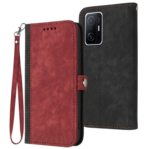 For Xiaomi 11T / 11T Pro Side Buckle Double Fold Hand Strap Leather Phone Case(Red)
For Xiaomi 11T / 11T Pro Side Buckle Double Fold Hand Strap Leather Phone Case(Red)