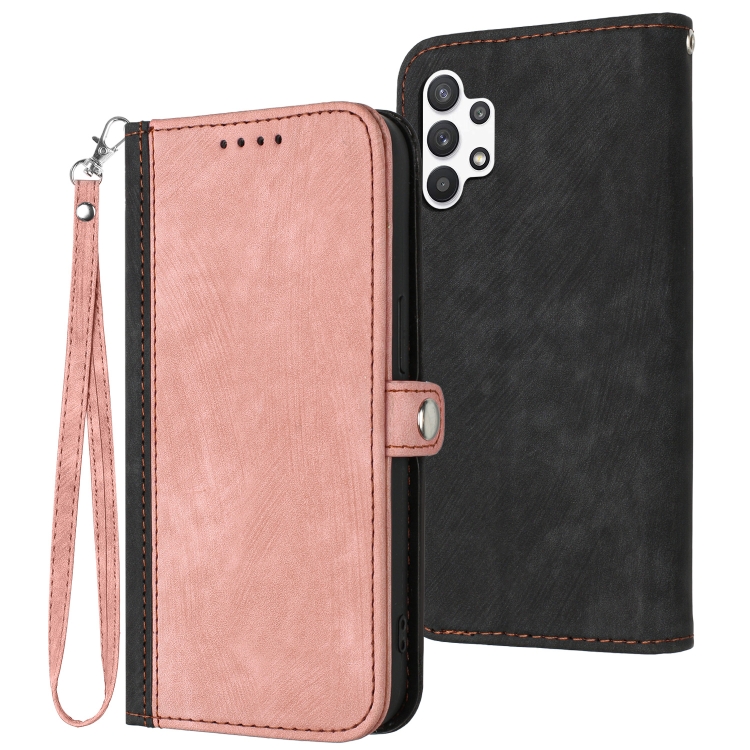 For Samsung Galaxy A13 4G Side Buckle Double Fold Hand Strap Leather Phone Case(Pink)
For Samsung Galaxy A13 4G Side Buckle Double Fold Hand Strap Leather Phone Case(Pink)