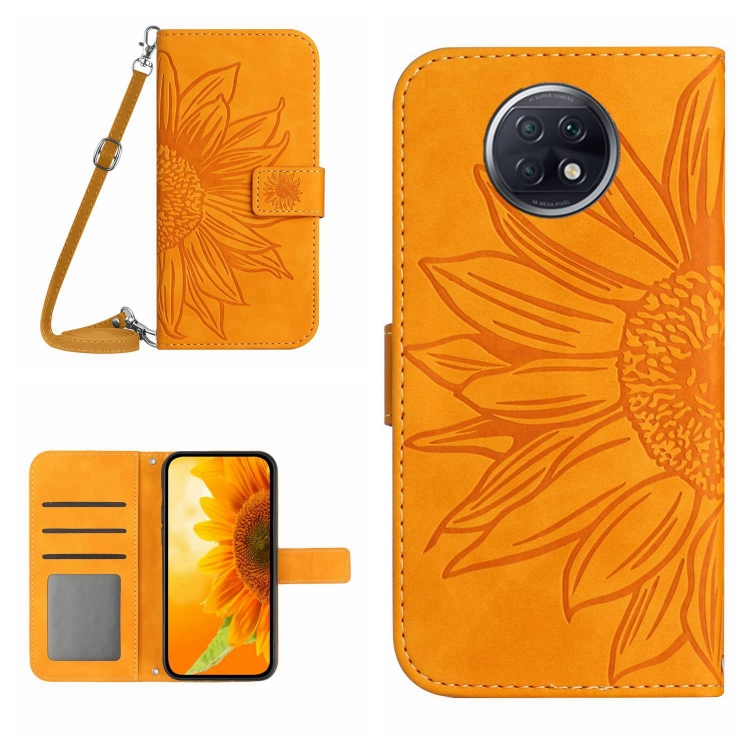 For Xiaomi Redmi Note 9T Skin Feel Sun Flower Pattern Flip Leather Phone Case with Lanyard(Yellow)
For Xiaomi Redmi Note 9T Skin Feel Sun Flower Pattern Flip Leather Phone Case with Lanyard(Yellow)