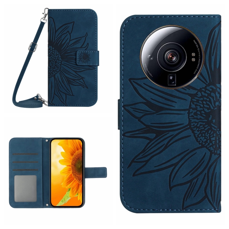 For Xiaomi 12S Ultra Skin Feel Sun Flower Pattern Flip Leather Phone Case with Lanyard(Inky Blue)
For Xiaomi 12S Ultra Skin Feel Sun Flower Pattern Flip Leather Phone Case with Lanyard(Inky Blue)