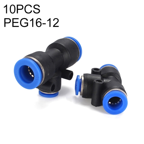 PEG16-12 LAIZE 10pcs Plastic Y-type Tee Reducing Pneumatic Quick Fitting Connector
PEG16-12 LAIZE 10pcs Plastic Y-type Tee Reducing Pneumatic Quick Fitting Connector