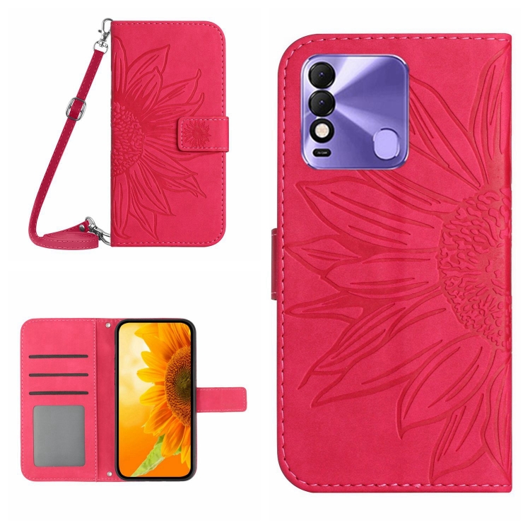 For Tecno Spark 8 Skin Feel Sun Flower Pattern Flip Leather Phone Case with Lanyard(Rose Red)
For Tecno Spark 8 Skin Feel Sun Flower Pattern Flip Leather Phone Case with Lanyard(Rose Red)