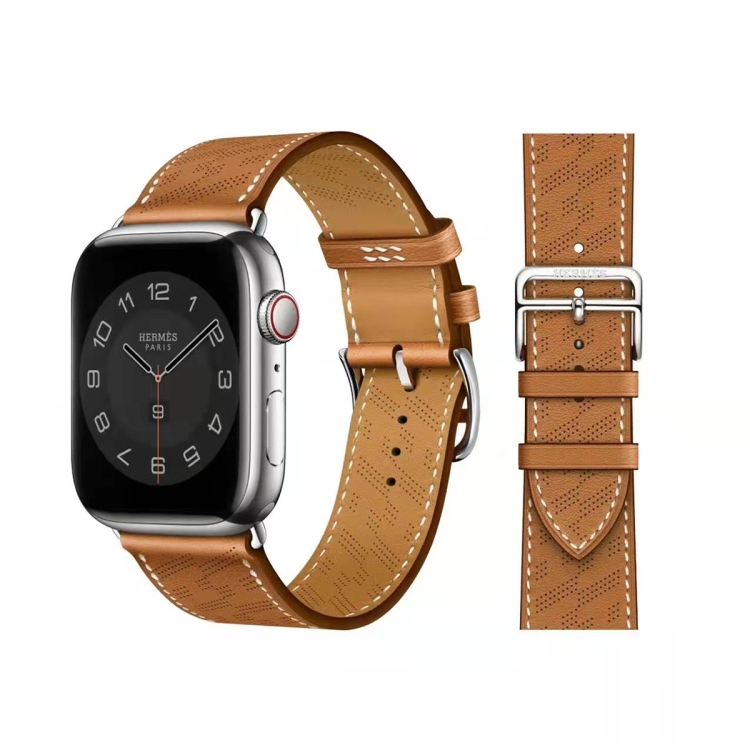 Microporous Leather Strap For Apple Watch Series 8&7 41mm / SE 2&6&SE&5&4 40mm / 3&2&1 38mm (Brown)
Microporous Leather Strap For Apple Watch Series 8&7 41mm / SE 2&6&SE&5&4 40mm / 3&2&1 38mm (Brown)