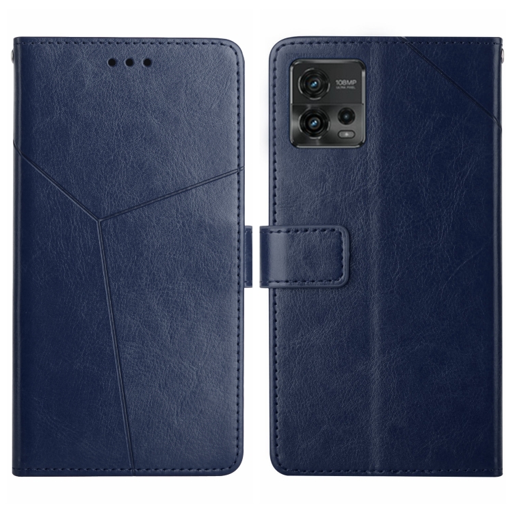 For Motorola Moto G72 4G HT01 Y-shaped Pattern Flip Leather Phone Case(Blue)
For Motorola Moto G72 4G HT01 Y-shaped Pattern Flip Leather Phone Case(Blue)