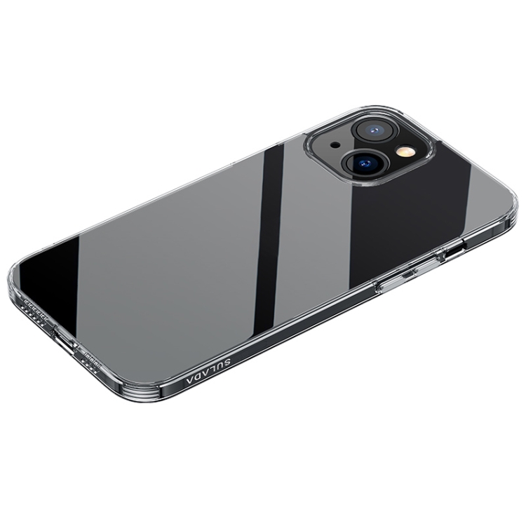 For iPhone 14 Plus SULADA Frosted Series Shockproof Transparent TPU Phone Case(Black)
For iPhone 14 Plus SULADA Frosted Series Shockproof Transparent TPU Phone Case(Black)
