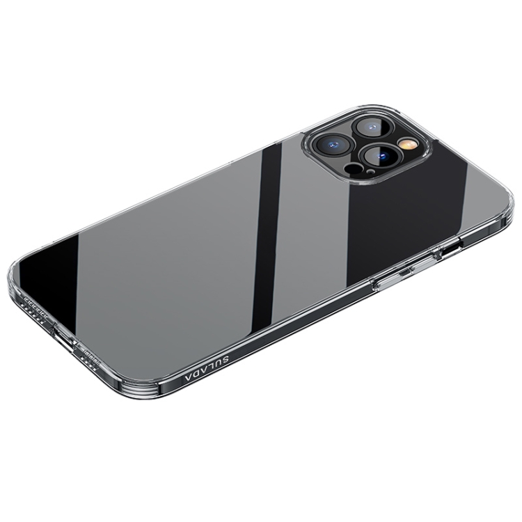 For iPhone 14 Pro Max SULADA Frosted Series Shockproof Transparent TPU Phone Case(Black)
For iPhone 14 Pro Max SULADA Frosted Series Shockproof Transparent TPU Phone Case(Black)