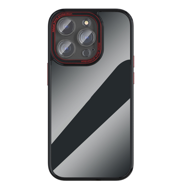 For iPhone 13 Ming Shield Series High Transparent Solid Color Phone Case(Black)
For iPhone 13 Ming Shield Series High Transparent Solid Color Phone Case(Black)