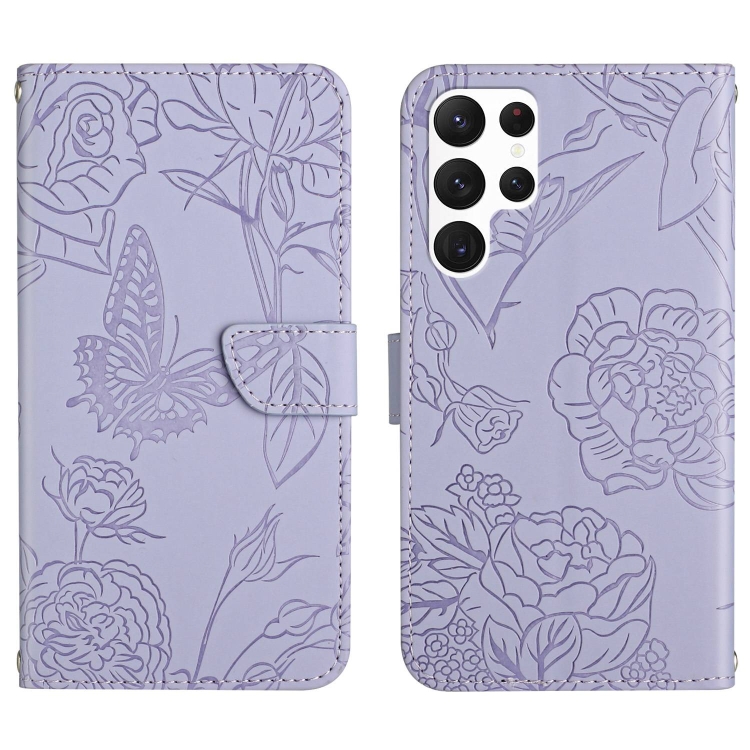 For Samsung Galaxy S23 Ultra 5G HT03 Skin Feel Butterfly Embossed Flip Leather Phone Case(Purple)
For Samsung Galaxy S23 Ultra 5G HT03 Skin Feel Butterfly Embossed Flip Leather Phone Case(Purple)