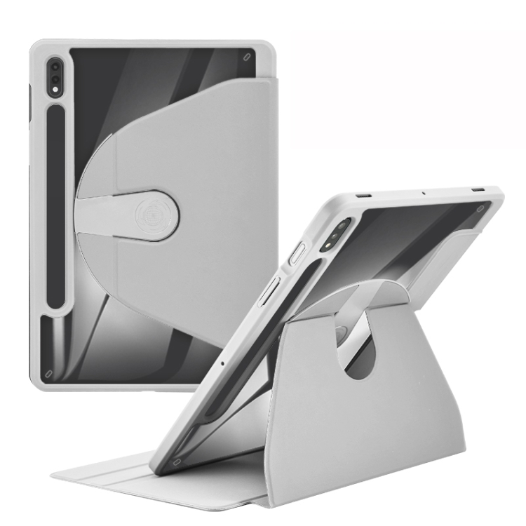 For Samsung Galaxy Tab A7 10.4 2020 Acrylic 360 Degree Rotation Holder Tablet Leather Case(Grey)
For Samsung Galaxy Tab A7 10.4 2020 Acrylic 360 Degree Rotation Holder Tablet Leather Case(Grey)