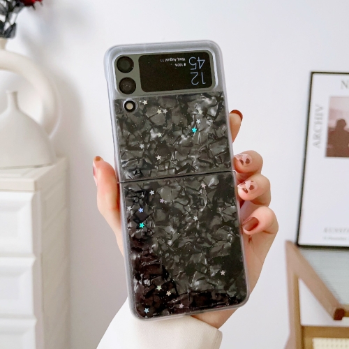 For Samsung Galaxy Z Flip4 Shell Pattern Glitter Shockproof Phone Case(Black)
For Samsung Galaxy Z Flip4 Shell Pattern Glitter Shockproof Phone Case(Black)