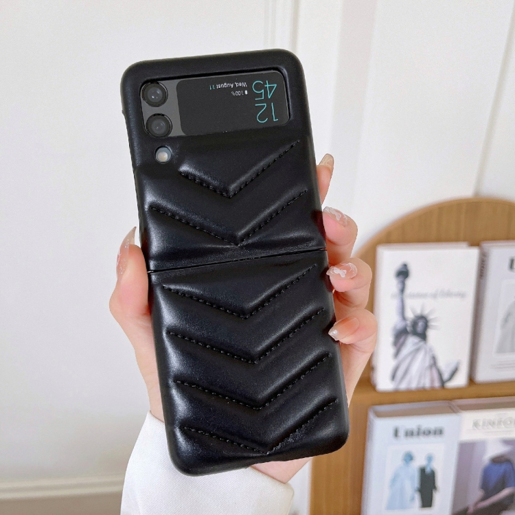 For Samsung Galaxy Z Flip3 5G V-shape Suture Fold Protective Phone Case(Black)
For Samsung Galaxy Z Flip3 5G V-shape Suture Fold Protective Phone Case(Black)