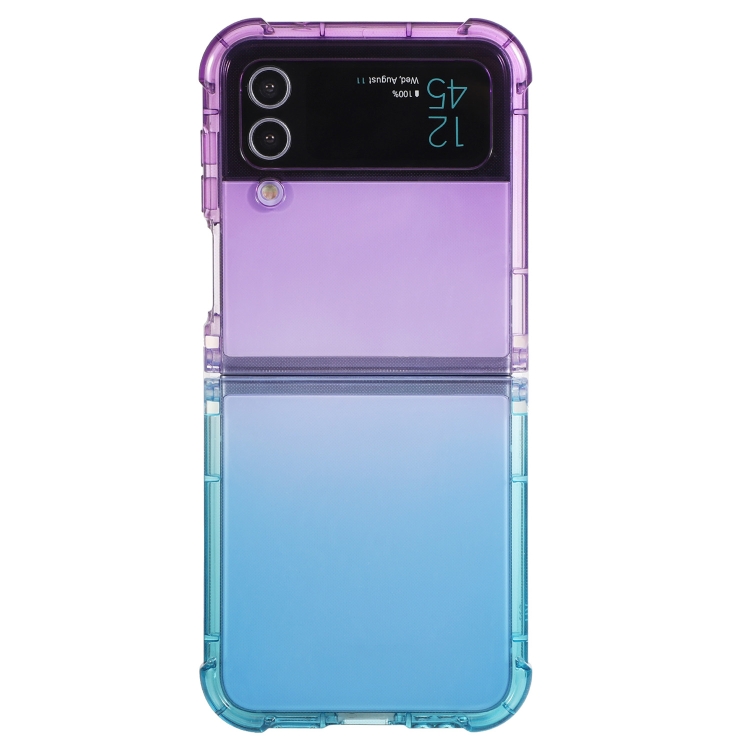 For Samsung Galaxy Z Flip4 5G Gradient Color Shockproof Phone Case(Gradient Purple Blue)
For Samsung Galaxy Z Flip4 5G Gradient Color Shockproof Phone Case(Gradient Purple Blue)