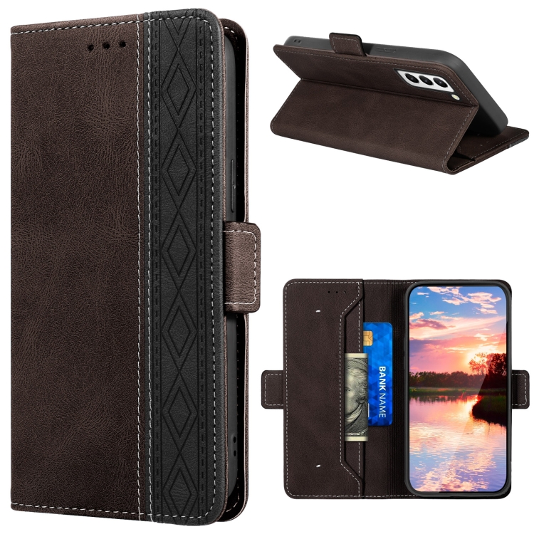 For Samsung Galaxy S23 5G Stitching Side-Magnetic RFID Leather Phone Case(Dark Green)
For Samsung Galaxy S23 5G Stitching Side-Magnetic RFID Leather Phone Case(Dark Green)