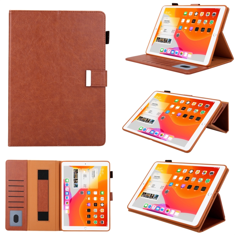 For iPad 10th Gen 10.9 2022 Solid Color Small Metal Buckle Leather Smart Tablet Case(Brown)
For iPad 10th Gen 10.9 2022 Solid Color Small Metal Buckle Leather Smart Tablet Case(Brown)