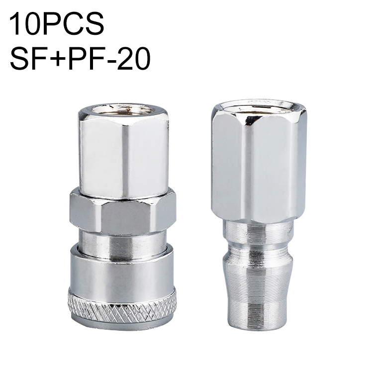 LAIZE SF+PF-20 10pcs C-type Self-lock Air Tube Pneumatic Quick Fitting Connector
LAIZE SF+PF-20 10pcs C-type Self-lock Air Tube Pneumatic Quick Fitting Connector