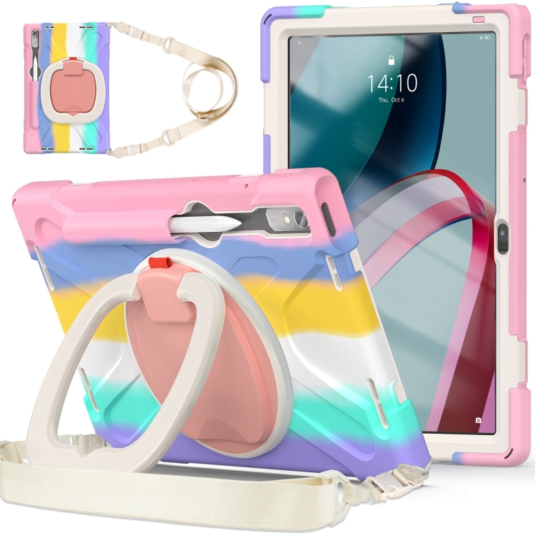 For Lenovo Pad Pro 2022 11.2 inch Silicone + PC Protective Tablet Case(Colorful Pink)
For Lenovo Pad Pro 2022 11.2 inch Silicone + PC Protective Tablet Case(Colorful Pink)