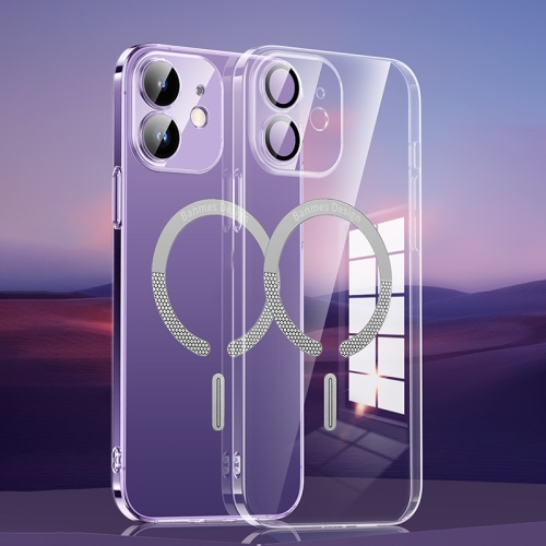 For iPhone 12 Pro Max Magsafe Ultra-thin PC Phone Case with Lens Film(Fully Transparent)
For iPhone 12 Pro Max Magsafe Ultra-thin PC Phone Case with Lens Film(Fully Transparent)