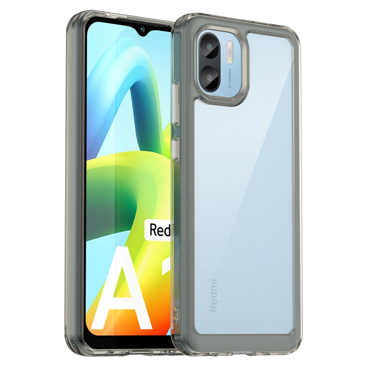 For Xiaomi Redmi A1 Colorful Series Acrylic + TPU Phone Case(Transparent Grey)
For Xiaomi Redmi A1 Colorful Series Acrylic + TPU Phone Case(Transparent Grey)