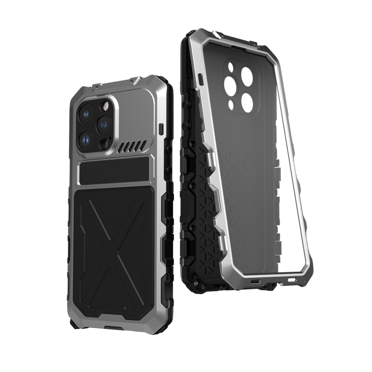 For iPhone 14 Pro R-JUST Life Waterproof Dustproof Shockproof Phone Case(Silver)
For iPhone 14 Pro R-JUST Life Waterproof Dustproof Shockproof Phone Case(Silver)