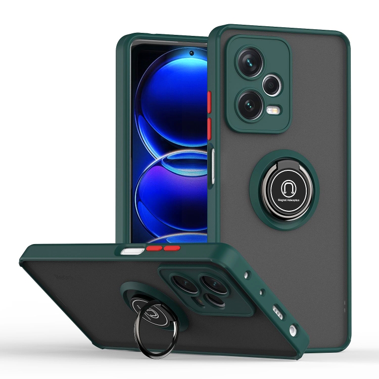 For Xiaomi Redmi Note 12 Pro+ China Q Shadow 1 Series TPU + PC Ring Holder Phone Case(Dark Green)
For Xiaomi Redmi Note 12 Pro+ China Q Shadow 1 Series TPU + PC Ring Holder Phone Case(Dark Green)