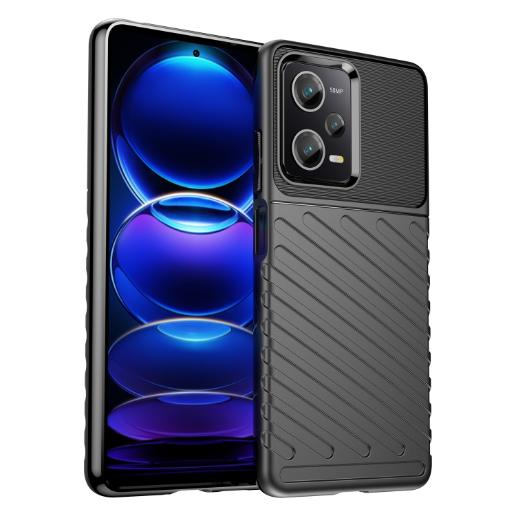 For Xiaomi Redmi Note 12 Pro 5G China Thunderbolt Shockproof TPU Protective Soft Phone Case(Black)
For Xiaomi Redmi Note 12 Pro 5G China Thunderbolt Shockproof TPU Protective Soft Phone Case(Black)