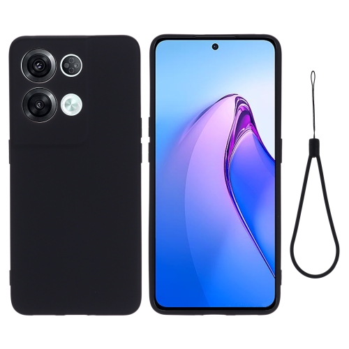For OPPO Reno8 Pro 5G Global Pure Color Liquid Silicone Shockproof Phone Case(Black)
For OPPO Reno8 Pro 5G Global Pure Color Liquid Silicone Shockproof Phone Case(Black)