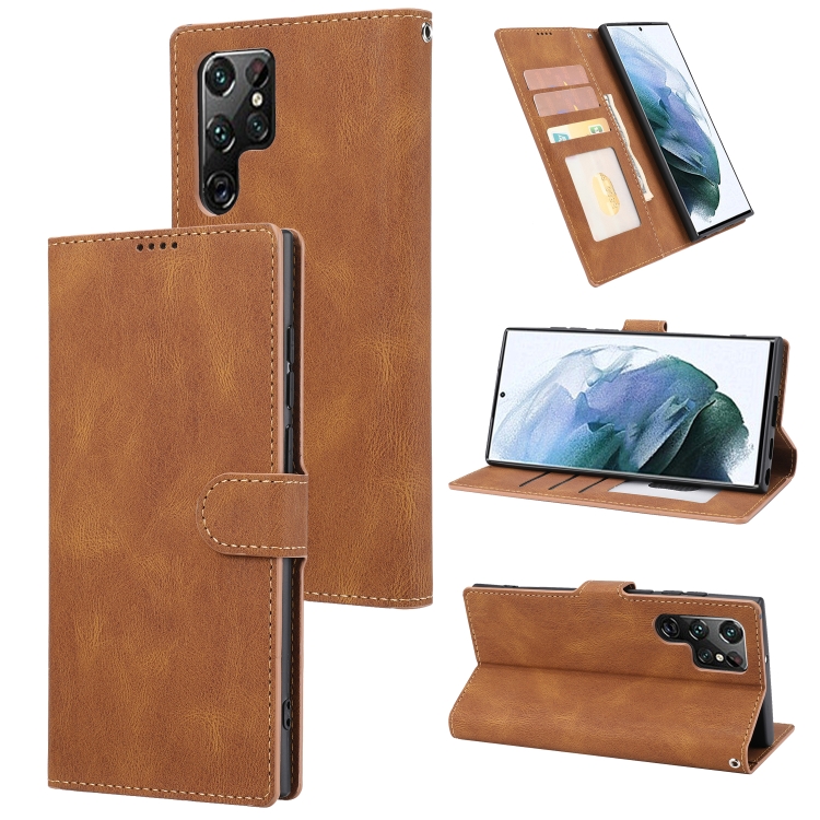 For Samsung Galaxy S23 Ultra 5G Fantasy Classic Skin-feel Calfskin Texture PU Phone Case(Brown)
For Samsung Galaxy S23 Ultra 5G Fantasy Classic Skin-feel Calfskin Texture PU Phone Case(Brown)