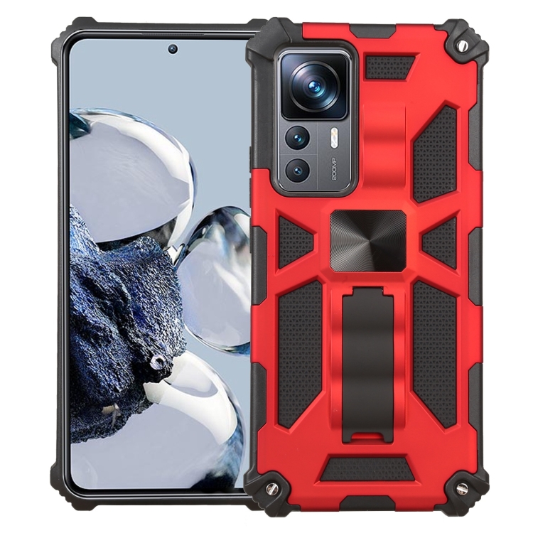 For Xiaomi 12T / 12T Pro / Redmi K50 Ultra Shockproof TPU + PC Magnetic Phone Case with Holder(Red)
For Xiaomi 12T / 12T Pro / Redmi K50 Ultra Shockproof TPU + PC Magnetic Phone Case with Holder(Red)