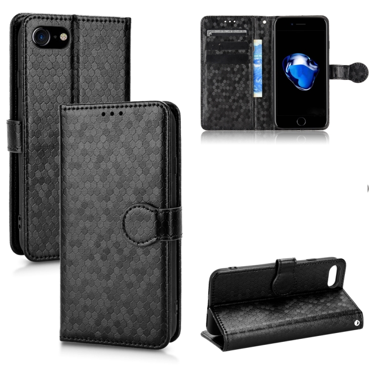 For iPhone SE 2022 / SE 2020 / 7 / 8 Honeycomb Dot Texture Leather Phone Case(Black)
For iPhone SE 2022 / SE 2020 / 7 / 8 Honeycomb Dot Texture Leather Phone Case(Black)