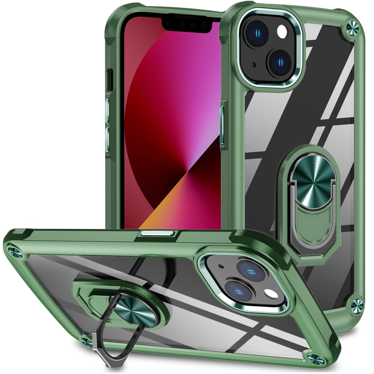 For iPhone 12 / 12 Pro TPU + PC Lens Protection Phone Case with Ring Holder(Green)
For iPhone 12 / 12 Pro TPU + PC Lens Protection Phone Case with Ring Holder(Green)