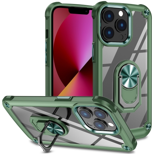For iPhone 12 Pro Max TPU + PC Lens Protection Phone Case with Ring Holder(Green)
For iPhone 12 Pro Max TPU + PC Lens Protection Phone Case with Ring Holder(Green)