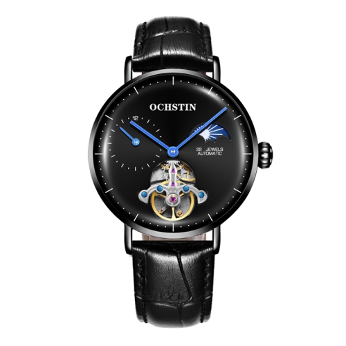 OCHSTIN 6121B Masterpiece Tourbillon Mechanical Men Watch(Black-Black)
OCHSTIN 6121B Masterpiece Tourbillon Mechanical Men Watch(Black-Black)