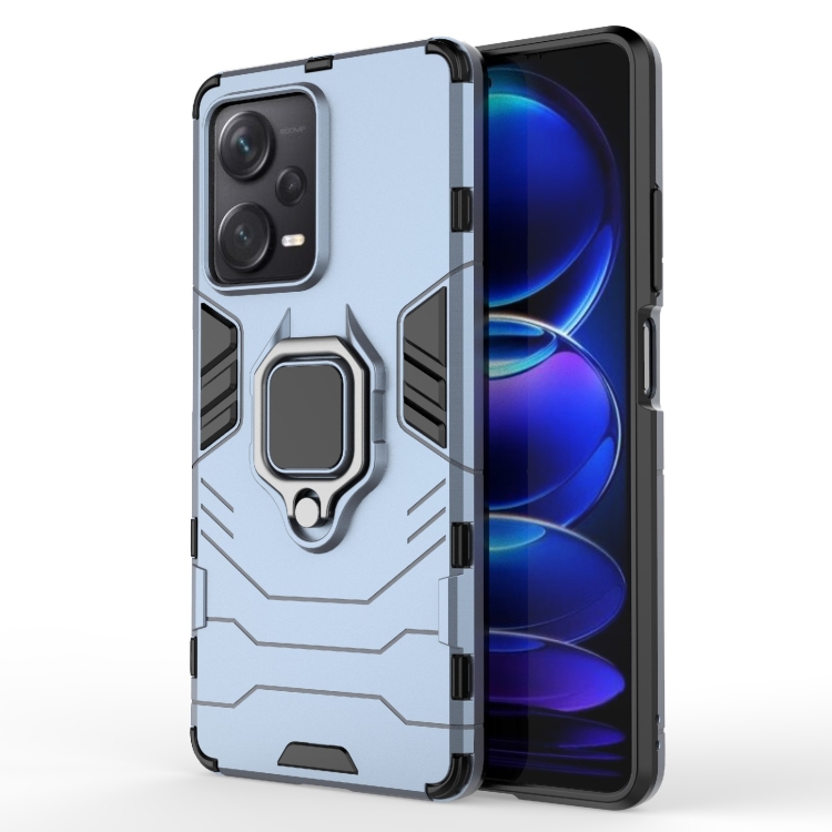 For Xiaomi Redmi Note 12 Pro+ China PC + TPU Shockproof Protective Phone Case with Magnetic Ring Holder(Navy Blue)
For Xiaomi Redmi Note 12 Pro+ China PC + TPU Shockproof Protective Phone Case with Magnetic Ring Holder(Navy Blue)