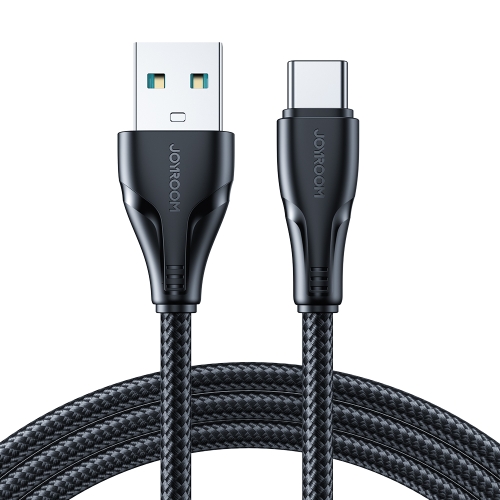 

JOYROOM 3A USB to Type-C Surpass Series Fast Charging Data Cable, Length:1.2m(Black)