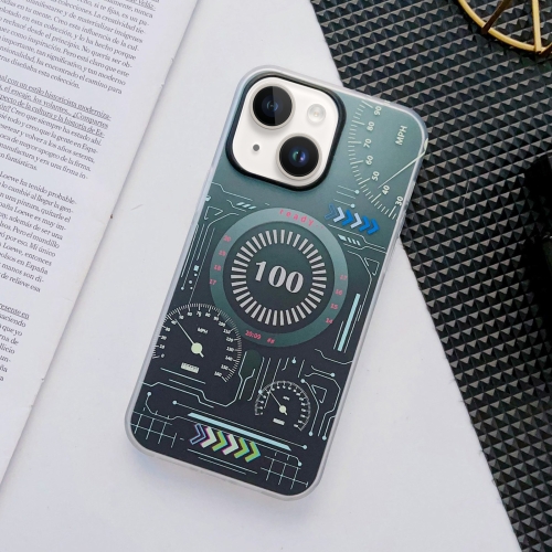 For iPhone 14 Plus IMDL Circuit Board Magnetic Magsafe Phone Case(Gradient Green)
For iPhone 14 Plus IMDL Circuit Board Magnetic Magsafe Phone Case(Gradient Green)