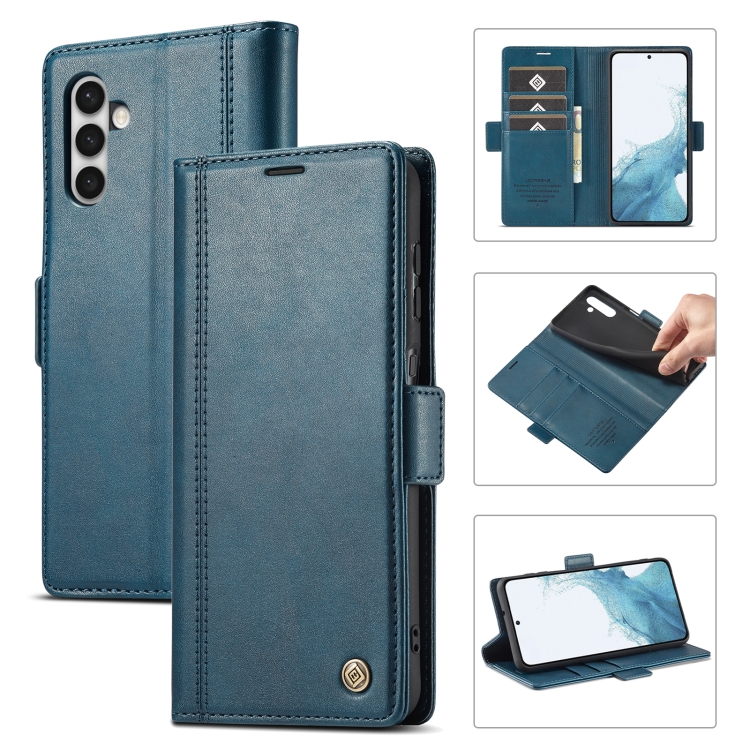 For Samsung Galaxy S23 5G LC.IMEEKE PU + TPU Skin-friendly Feeling Leather Phone Case(Blue)
For Samsung Galaxy S23 5G LC.IMEEKE PU + TPU Skin-friendly Feeling Leather Phone Case(Blue)