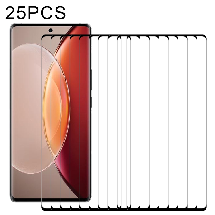 For vivo X90 / X90 Pro / X90 Pro+ 25pcs 3D Curved Edge Full Screen Tempered Glass Film
For vivo X90 / X90 Pro / X90 Pro+ 25pcs 3D Curved Edge Full Screen Tempered Glass Film