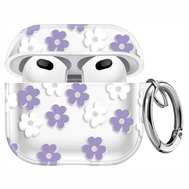 For AirPods 3 Glitter Four-color Flower Earphone Protective Case(Purple White)
For AirPods 3 Glitter Four-color Flower Earphone Protective Case(Purple White)