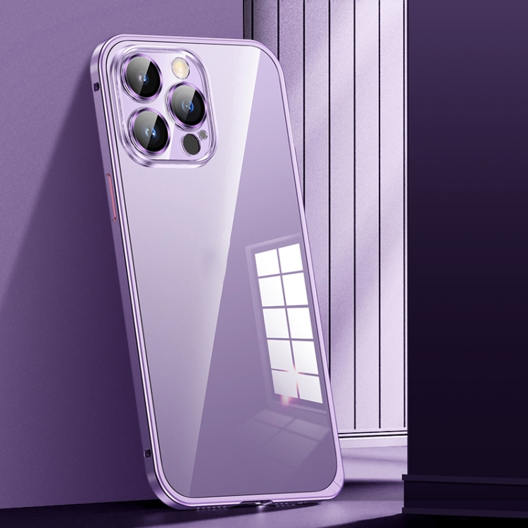 For iPhone 13 Pro Spring Buckle Metal Transparent Phone Case with Lens Protection(Dark Purple)
For iPhone 13 Pro Spring Buckle Metal Transparent Phone Case with Lens Protection(Dark Purple)