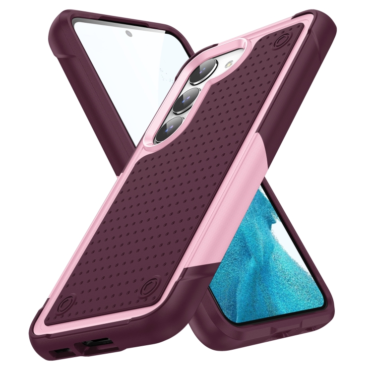 For Samsung Galaxy S23+ 5G PC + TPU Shockproof Protective Phone Case(Pink+Dark Red)
For Samsung Galaxy S23+ 5G PC + TPU Shockproof Protective Phone Case(Pink+Dark Red)
