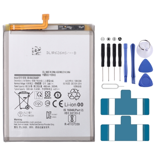 

For Samsung Galaxy A53 SM-A5360 / A33 5G 5000mAh EB-BA336ABY Battery Replacement