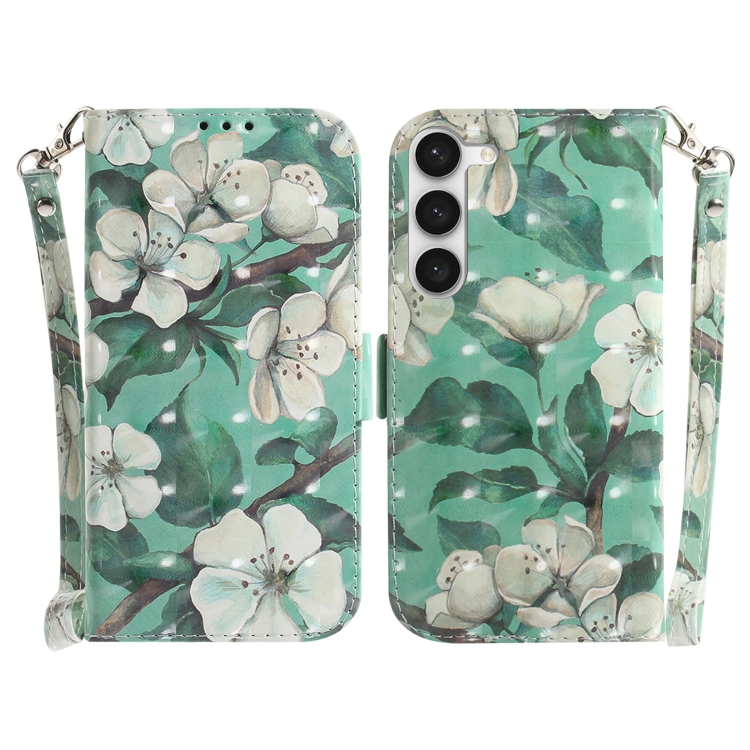 For Samsung Galaxy S23 5G 3D Colored Pattern Flip Leather Phone Case(Watercolor Flower)
For Samsung Galaxy S23 5G 3D Colored Pattern Flip Leather Phone Case(Watercolor Flower)