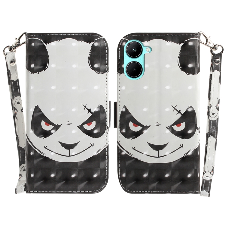 For Realme C33 3D Colored Pattern Flip Leather Phone Case(Angry Bear)
For Realme C33 3D Colored Pattern Flip Leather Phone Case(Angry Bear)