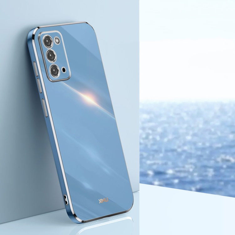 For Samsung Galaxy Note20 XINLI Straight Edge 6D Electroplate TPU Phone Case(Celestial Blue)
For Samsung Galaxy Note20 XINLI Straight Edge 6D Electroplate TPU Phone Case(Celestial Blue)
