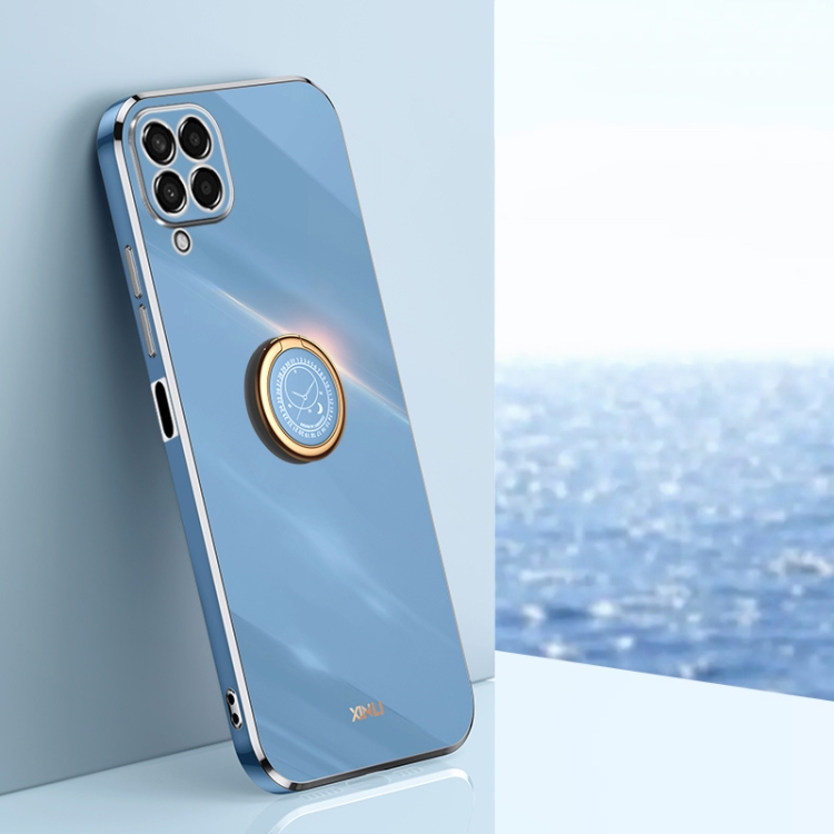 For Samsung Galaxy M33 5G XINLI Straight Edge 6D Electroplate TPU Phone Case with Ring Holder(Celestial Blue)
For Samsung Galaxy M33 5G XINLI Straight Edge 6D Electroplate TPU Phone Case with Ring Holder(Celestial Blue)